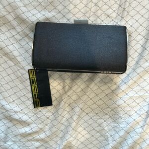 Sasha rhinestone clutch wedding black tie